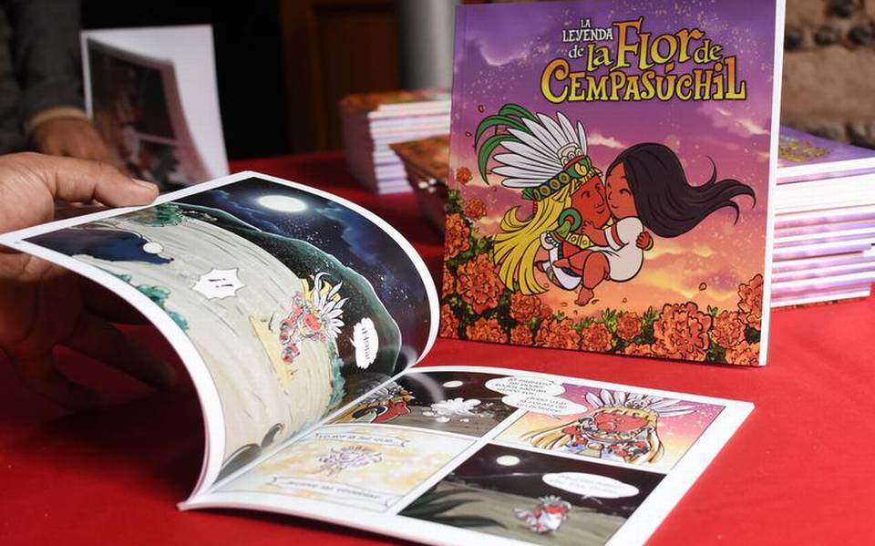 Editorial Cómictlan presenta leyenda de la flor de cempasúchil Literatura  comis Enrique Flores y Josefina López Sareki - El Sol de Tlaxcala |  Noticias Locales, Policiacas, sobre México, Tlaxcala y el Mundo