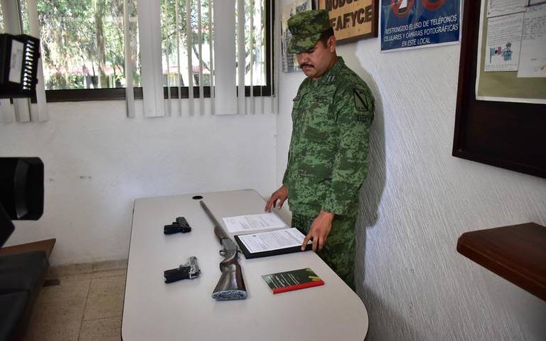 Comercialización de Armas., Secretaría de la Defensa Nacional, Gobierno