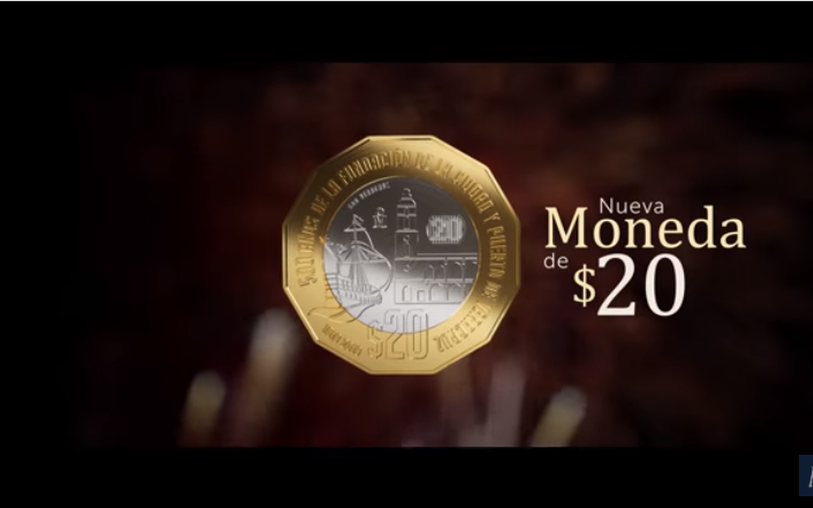 [Video] Así luce la nueva moneda de 20 pesos mexicanos El Sol de